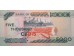 Банкнота Гана 5000 (пять тысяч) седи 2002 год. Pick 34h. UNC