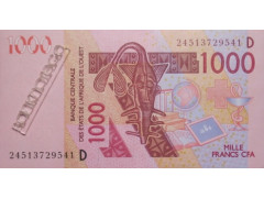 Банкнота Мали 1000 (тысяча) франков 2024 год. Pick 415D1. UNC