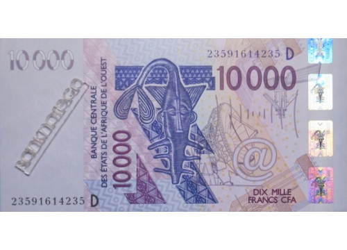 Банкнота Мали 10000 (десять тысяч) франков 2023 год. Pick 418D1. UNC