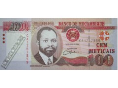 Банкнота Мозамбик 100 (сто) метикал 2006 год. Pick 145. UNC. 