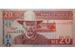 Банкнота Намибия 20 (двадцать) долларов 2002 год. Pick 6. UNC