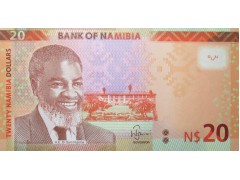 Банкнота Намибия 20 (двадцать) долларов 2015 год. Pick 17. UNC