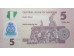 Банкнота Нигерия 5 (пять) найра 2011 год. Pick 38c. UNC