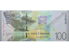 Банкнота Сан-Томе и Принсипи 100 (сто) добра 2024 год. Pick 74.2. UNC