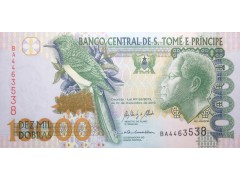 Банкнота Сан-Томе и Принсипи 10000 (десять тысяч) добра 2013 год. Pick 66d. UNC