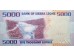Банкнота Сьерра-Леоне 5000 (пять тысяч) леоне 2010 год. Pick 32a. UNC