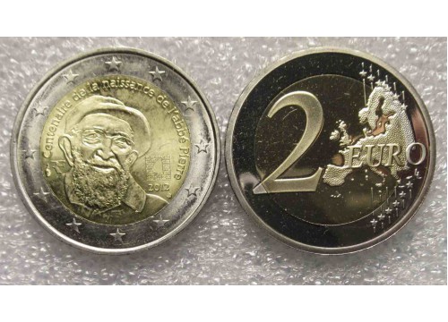 Монета Франция юбилейные 2 (два) евро 2011 год. UNC