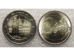 Монета Германия Юбилейные 2 (два) евро 2010 год. UNC