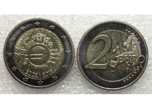 Монета Германия Юбилейные 2 (два) евро 2012 год. UNC