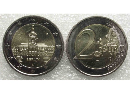 Монета Германия Юбилейные 2 (два) евро 2018 год. UNC