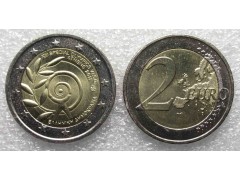 Монета Греция Юбилейные 2 (два) евро 2011 год. UNC