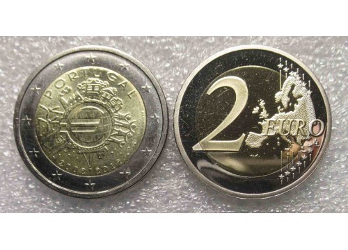 Монета Португалия Юбилейные 2 (два) евро 2012 год. UNC