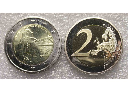 Монета Португалия Юбилейные 2 (два) евро 2013 год. UNC