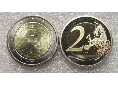 Монета Португалия Юбилейные 2 (два) евро 2015 год. UNC