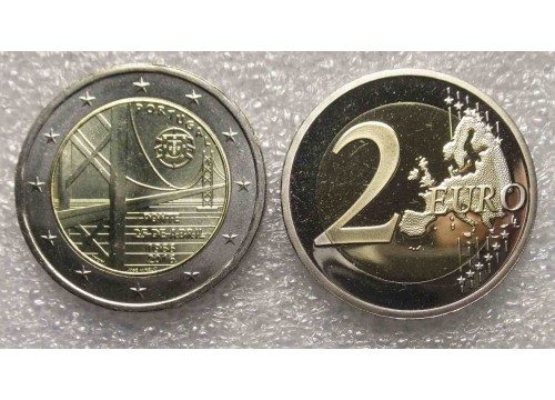 Монета Португалия Юбилейные 2 (два) евро 2016 год. UNC