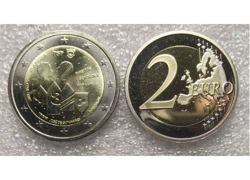 Монета Португалия Юбилейные 2 (два) евро 2017 год. UNC