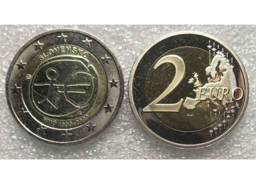 Монета Словакия юбилейные 2 (два) евро 2009 год. UNC