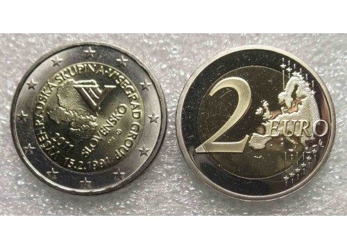 Монета Словакия юбилейные 2 (два) евро 2011 год. UNC
