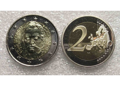 Монета Словакия юбилейные 2 (два) евро 2015 год. UNC